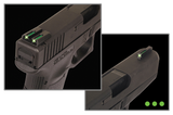 TruGlo TG131MPT TFO  Green/Tritium/Fiber Optic Front Sight-Yellow/Tritium/Fiber Optic Rear Sight Smith & Wesson M&P