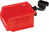 Hornady 366692 Lock-N-Load Universal Bin and Bracket Red Plastic Works With Lock N Load Reloading Press