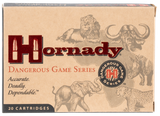 Hornady 8242 Dangerous Game  450-400NitroExpress 400gr Dangerous Game Solid 20 Per Box/6 Case