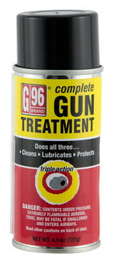 G96 1055 Gun Treatment  Cleans, Lubricates, Prevents Rust & Corrosion 4.5 oz Aerosol