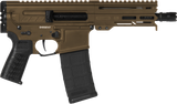 CMMG 30A0E33MB Dissent MK4 300 Blackout 30+1 6.50", Midnight Bronze Cerakote Rec, OEM Grip, Picatinny Buffer Adapter, Zeroed Drop-In Single Stage Trigger