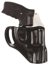 Galco HT118B Hornet  OWB Black Leather Belt Slide Fits Ruger SP101 Fits Colt Cobra Right Hand
