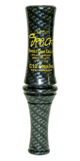 Haydel's Game Calls CS10 Carbon Speck  Open Call Single Reed Specklebelly Sounds Attracts Geese Black Carbon