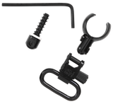 Uncle Mike's 13912 Magnum Band Swivel Set Quick Detach 115 CFL Tri-Lock Blued 1" Loop for .630-.675" Mag Tubes