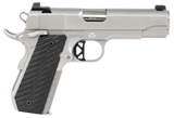 Dan Wesson 01827 V-Bob  45 ACP 8+1 4.25" Match Grade Barrel, Forged Stainless Steel Frame w/Beavertail, Serrated Bead Blasted Stainless Steel Slide, Black G10 Grip