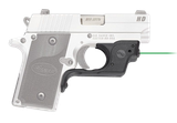 Crimson Trace 0147501 Laserguard  Sig P238/P938, Green Laser Black Polymer