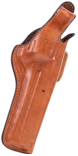 Bianchi 13652 5BHL Thumbsnap  OWB Tan Leather Belt Loop Fits Ruger RedHawk Right Hand