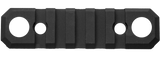 GrovTec US Inc GTSW231 3.1 Inch 5 Slot with Push Button Bases Keymod  Black Anodized