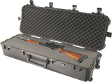 Pelican IM3220X0001 Storm Long Case 44" Black HPX Resin 2 gun w/Wheels