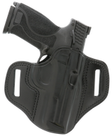 Galco CM212B Combat Master  OWB Black Leather Belt Slide Fits 1911 Right Hand