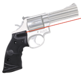 Crimson Trace 011290 Lasergrips  Fits S&W K & L Frames Round Butt, Red Laser 633nM Wavelength 5mW Output, Black Polymer