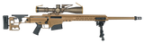 Barrett 19246 MK22 Mod 0 300 Norma Mag 10+1 26" Fluted Barrel, Coyote Cerakote Side Folding Stock w/Adjustable Comb, Barrett M-Lok Rail System, Black Polymer Grip, Nightforce ATACR 7-35x56mm