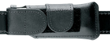 Safariland 123832 Horizontal Mag Pouch  Single Leather Hook & Loop Compatible With Glock 17/19/22/23/34/35