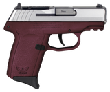 SCCY Industries CPX2TTCRRDRG3 CPX-2 Gen3 RD 9mm Luger 10+1 3.10" Crimson Red Polymer w/Picatinny Rail Serrated Stainless Steel Slide Crimson Red Polymer Grip