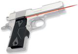 Crimson Trace 011210 Lasergrips  Fits 1911 Compact, Red Laser Black Polymer