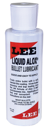 Lee Precision 90177 Liquid Alox Bullet Lube 4 OZ