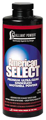 Alliant Powder AMERICAN Shotshell Powder American Select Shotgun Multi-Gauge 1 lb