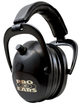 Pro Ears PEG2SMB Gold II 26 Electronic Muff 26 dB Over the Head Black/Gold Adult 1 Pair