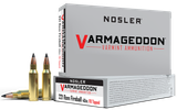 Nosler 65125 Varmageddon  221RemFireball 40gr Flat Base Tipped 20 Per Box/20 Case