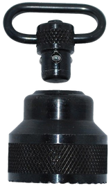 GrovTec US Inc GTSW298 Mag Cap  Set Shotgun 1" Push Button Black Oxide Moss 590/835 12 Gauge Steel