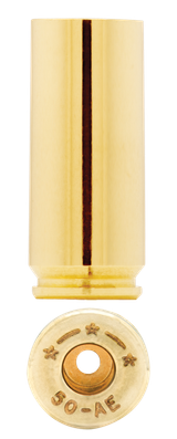 Starline Brass 50AEEUP50 Unprimed Cases  50 AE Handgun Brass 50 Per Bag