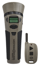 Western Rivers GC75 Mantis 75R Electronic Call Multiple Sounds Attracts Predators Features Remote Control Brown Polymer