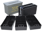 MTM Case-Gard ACO Ammo Can Organizer Insert  Black Polypropylene
