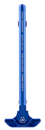 Strike ARSLCHBLU Latchless Charging Handle AR-15 Blue Anodized Aluminum