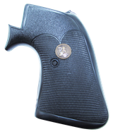 Pachmayr 03163 Presentation Grip Checkered Black Rubber for Ruger Super Blackhawk with Square Trigger Guard