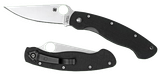 Spyderco C36GPE Military  4" Folding Modified Clip Point Plain CPM S30V Stainless Steel Blade/G10 Black Handle