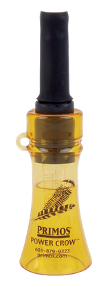 Primos 330 Power Crow  Open Call Crow Sounds Attracts Crow/Turkey Black/Yellow Plastic