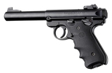 Hogue 79000 Rubber Grip  Black with Finger Grooves for Ruger Mark IV