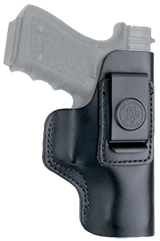 DeSantis Gunhide 031BA85Z0 Insider  IWB Black Leather Belt Clip Fits 1911 4-5" Barrel Right Hand