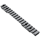 Weaver Mounts 99491 Multi-Slot Base  Extended Black Anodized Aluminum Fits Savage 10/11/12/14/16 Short Action