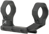 Aero Precision APRA210100 Ultralight Scope Mount/Ring Combo Black Anodized Aluminum, 1" Tube Fits AR-15, 1913 Picatinny Rail Mount
