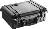 Pelican 1520000110 Protector Case Black Polypropylene Holds Handgun