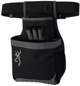 Browning 121062692 Flash Shell Pouch Gray Nylon 1 box Shotgun Belt Mount Adjustable