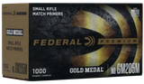 Federal GM205M Gold Medal Premium Small Rifle Multi Caliber 1000 Per Box/5 Case
