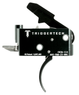 TriggerTech AROTBB25NNC Adaptable Primary Two-Stage Traditional Curved Trigger with 2.50-5 lbs Draw Weight for AR-15 Right