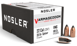 Nosler 36763 Varmageddon  22Cal 35gr Flat Base Tipped 100/Box
