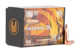 Federal FB284F4 Fusion Component  7mm .284 175 gr Fusion Soft Point 100 Per Box/ 4 Case