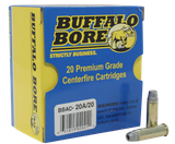 Buffalo Bore Ammunition 20A20 Heavy Strictly Business 38Special +P 158gr Soft Cast Hollow Point 20 Per Box/12 Case