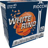 Fiocchi 12WRNO75 Exacta Target White Rino Target 12Gauge 2.75" 1 1/8oz 7.5Shot 25 Per Box/10 Case