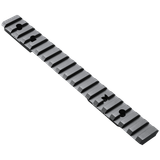 Weaver Mounts 99480 Multi-Slot Base  Extended Black Anodized Aluminum Fits Winchester 70 Long Action