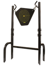 SME 95GNG Gong Heavy Duty 9.50" Handgun/Rifle Black 10MM NM500 Steel Bullseye Includes Black