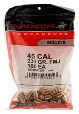 Winchester Ammo WBR45230 Centerfire Handgun  45Cal 230gr Full Metal Jacket Truncated Cone 500 Per Box/3 Case