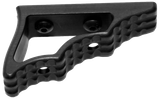 Ergo 4234 Enhanced Angled Grip Black Anodized Aluminum for KeyMod Rail