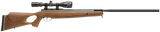 Benjamin BT1122WNP Trail XL  Nitrogen Piston 22 Pellet 1rd Black Hardwood Fixed Thumbhole Stock 3-9x40mm
