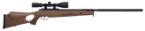 Benjamin BT725WNP Trail XL  Nitrogen Piston 25 Pellet Black Hardwood Fixed Thumbhole Stock 3-9x40mm AO