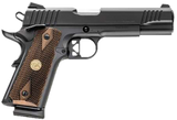 Charles Daly 440213 Superior  45 ACP 10+1 5" Stainless Steel Barrel, Black Serrated Steel Slide, Black Steel Frame w/Beavertail, Walnut Diamond Checkered Grip, ZeroTech Red Dot